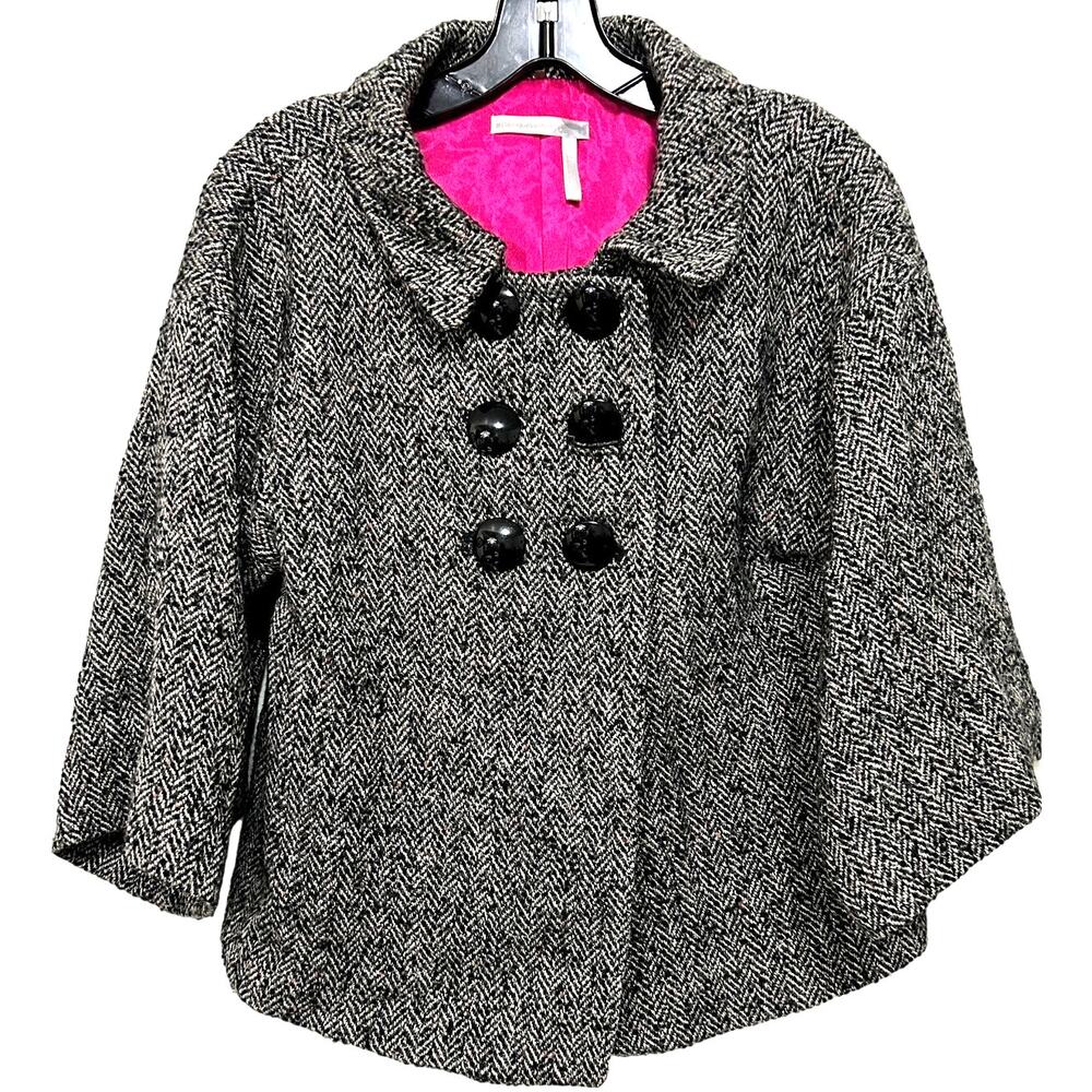 Classiques Entier Short Wool Blend Double Breaste… - image 1